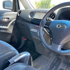 車検9年8月迄タントエグゼカスタム禁煙車フルセグbluetoothカメラの画像