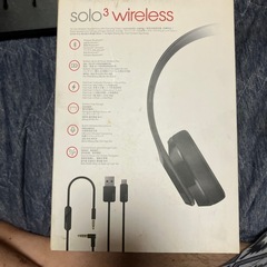 beats solo3 wirelessヘッドフォン 耳当て部交換必要 音はとてもいいです
の画像