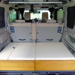 スズキエブリィ用車載ベッドの画像