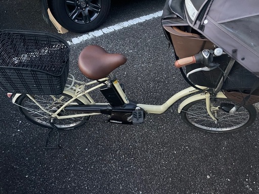 【厚木市引き取り　本日限定値段
】パナソニック　電動アシスト自転車　子供乗せ