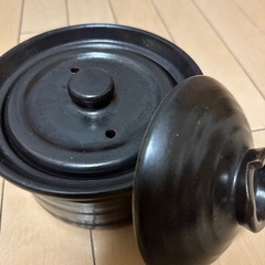 【差し上げます】一人用ごはん土鍋の画像