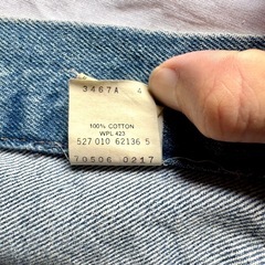 80sヴィンテージMADEINUSAアメリカ製Levi'sリーバイス ジージャンの画像
