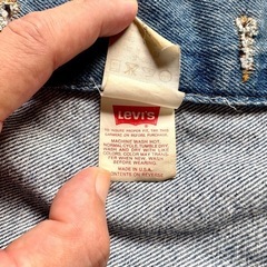 80sヴィンテージMADEINUSAアメリカ製Levi'sリーバイス ジージャンの画像
