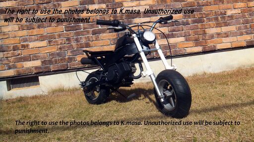 ハンドメイド  カスタムポケバイ