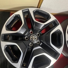 トヨタ RAV4 アドベンチャー 19インチ 純正ホイール 4本セット 中古品．の画像