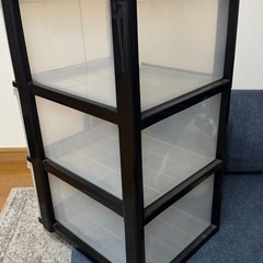 3段衣装ケース63x33x41　　　の画像