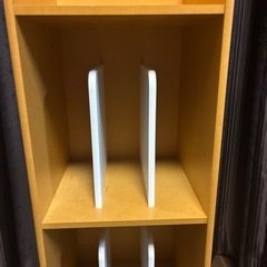 キャスター付き、本棚の画像