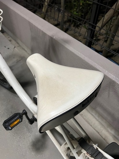 bikke ビッケ 後子乗せ自転車 白