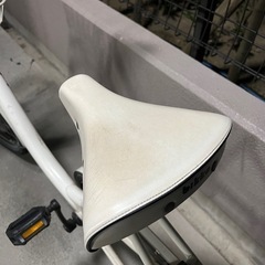 bikke ビッケ 後子乗せ自転車 白の画像