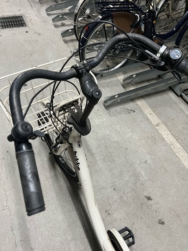 bikke ビッケ 後子乗せ自転車 白