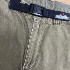KAVU 短パン　ショートパンツ　カーキ　古着　Mの画像