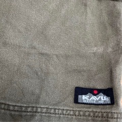 KAVU 短パン　ショートパンツ　カーキ　古着　Mの画像