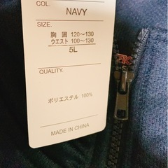 5L メンズジャージ上下　未使用品の画像