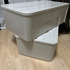【引取り限定】衣装ケース2点セットの画像