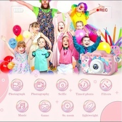 ユニコーン　ゲーム３種、カメラ（インカメ有り）の画像