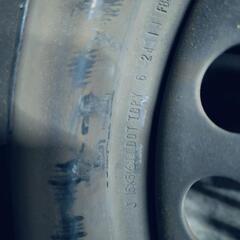 日産シルフィ スチールホイール 185/65r15 4穴 100の画像