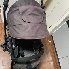combi ベビーカー、レインカバー付き！の画像