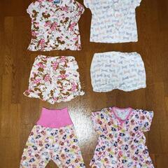写真4枚 100cm 9着 女の子向けの画像