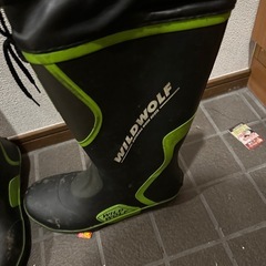 安全靴の長靴の画像