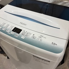 Haier ハイアール JW-U55HK ホワイト 5.5kg の画像