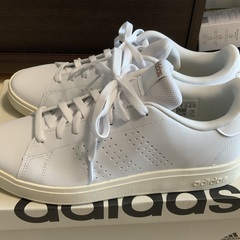 福岡市博多区引き取り限定　ADIDAS アディダス ADVANCOURTBASE2.0U  JH6871 色 ホワイトサイズ : 280 28.0cmの画像