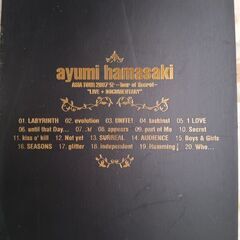 中古 浜崎あゆみライブDVD 2007年アジアツアーの画像