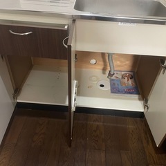 ミニキッチン　混合栓付きの画像