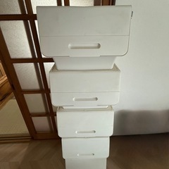 収納ボックス 5個セット サンカ フラップ フロック