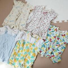 夏用ロンパースの画像