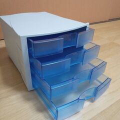 4段引き出し書類ケース（A4サイズ）の画像