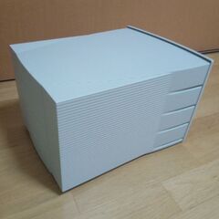 4段引き出し書類ケース（A4サイズ）の画像