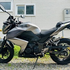 北海道　カワサキ　Z250 ABS 走行少ない！外装美品！タイヤ前後山あり！バッテリー付きの画像