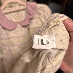 姉妹お揃い(花柄)の画像