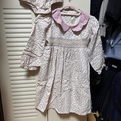 姉妹お揃い(花柄)の画像