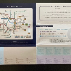 東京メトロ　乗車券　6枚と招待券　無料券　クーポン券の画像