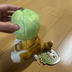 【ぬいぐるみ】mofusandフルーツにゃんぬいぐるみ　メロンの画像