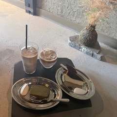 8月の仕事終わりの時間にカフェ☕️💫