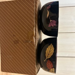 山中漆器　お椀　6個セットの画像