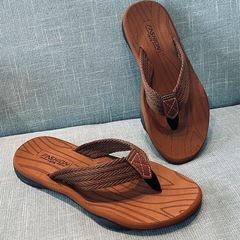 木目　ビーチサンダル　27cm メンズの画像