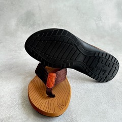 木目　ビーチサンダル　27cm メンズの画像