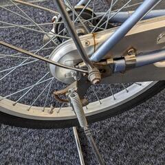 G044 普通自転車★20インチ★荷台カゴ付きの画像