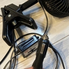 車 扇風機 決まりましたの画像
