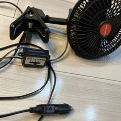 車 扇風機 決まりましたの画像
