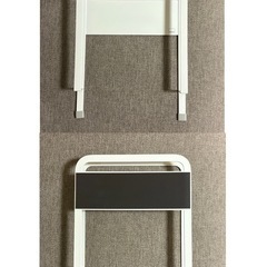 【美品】マグネット珪藻土バスマットスタンド プレート 山崎実業 の画像