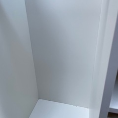 子供用　洋服掛け　ラック　ホワイトの画像