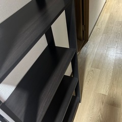 美品　本棚5段の画像