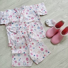 ベビー　女の子　水着　サンダルなど　夏向けの画像