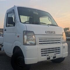富山発 スズキ 軽トラック 4WD 平成20年 3万キロ パワーステアリングの画像