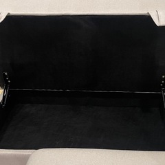 ソファーベッド 収納付きの画像
