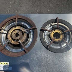 ■中古品 マルゼン卓上２口コンロ M-212C LPガス 2019年 600ｘ420ｘ200ｍｍ  動作問題無し■の画像